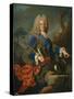 Portrait of Philip V (1683-174), King of Spain, 1723-Jean Ranc-Stretched Canvas