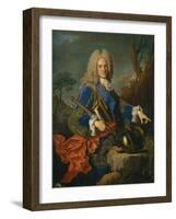 Portrait of Philip V (1683-174), King of Spain, 1723-Jean Ranc-Framed Giclee Print