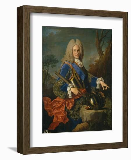 Portrait of Philip V (1683-174), King of Spain, 1723-Jean Ranc-Framed Giclee Print