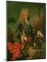 Portrait of Philip V (1683-1746)-Jean Ranc-Mounted Giclee Print