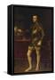 Portrait of Philipp Ii, 1551-Titian (Tiziano Vecelli)-Framed Stretched Canvas