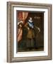 Portrait of Philippe De Bethune Attributed to Philippe De Champaigne-null-Framed Giclee Print