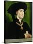 Portrait of Philippe Le Bon (1396-1467) Duc De Bourgogne-Rogier van der Weyden-Stretched Canvas