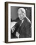 Portrait of Philosopher Alain Leroy Locke Sitting at Desk in Office at Howard University-Alfred Eisenstaedt-Framed Photographic Print