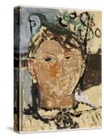 Portrait of Picasso, 1915-Amedeo Modigliani-Stretched Canvas