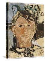 Portrait of Picasso, 1915-Amedeo Modigliani-Stretched Canvas