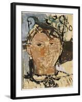Portrait of Picasso, 1915-Amedeo Modigliani-Framed Giclee Print