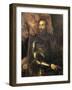 Portrait of Pierluigi Farnese with Armature, 1546-Tito Agujari-Framed Giclee Print