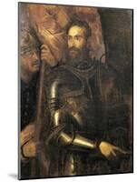 Portrait of Pierluigi Farnese with Armature, 1546-Tito Agujari-Mounted Giclee Print