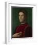 Portrait of Piero De' Medici (The Gout), Ca 1550-1565-Agnolo Bronzino-Framed Giclee Print