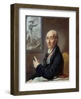 Portrait of Pierre Augereau - by Johannet Heinsius-null-Framed Giclee Print