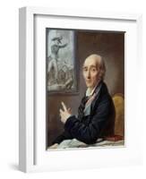 Portrait of Pierre Augereau - by Johannet Heinsius-null-Framed Giclee Print