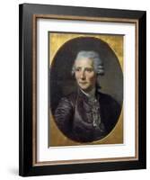 Portrait of Pierre-Augustin Caron De Beaumarchais - by Paul Constant Soyer-null-Framed Giclee Print