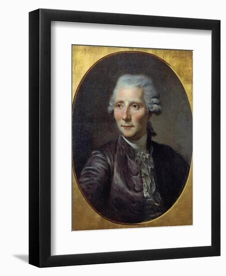 Portrait of Pierre-Augustin Caron De Beaumarchais - by Paul Constant Soyer-null-Framed Giclee Print