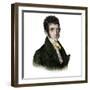 Portrait of Pierre Balguerie (1779-1825) wine merchant-French School-Framed Giclee Print