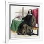 Portrait of Pierre Corneille (1606-1684), French playwright-French School-Framed Giclee Print