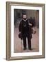 Portrait of Pierre-Emmanuel Damoye-Alfred Roll-Framed Giclee Print