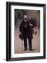 Portrait of Pierre-Emmanuel Damoye-Alfred Roll-Framed Giclee Print