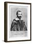 Portrait of Pierre Gassendi-Claude Mellan-Framed Giclee Print