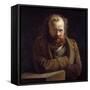 Portrait of Pierre-Joseph Proudhon-null-Framed Stretched Canvas