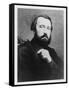 Portrait of Pierre Larousse-null-Framed Stretched Canvas