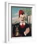 Portrait of Pierre Loti, about 1910-Henri Rousseau-Framed Giclee Print