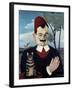 Portrait of Pierre Loti by Le Douanier Rousseau-null-Framed Giclee Print