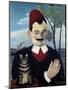 Portrait of Pierre Loti by Le Douanier Rousseau-null-Mounted Giclee Print