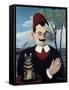 Portrait of Pierre Loti by Le Douanier Rousseau-null-Framed Stretched Canvas