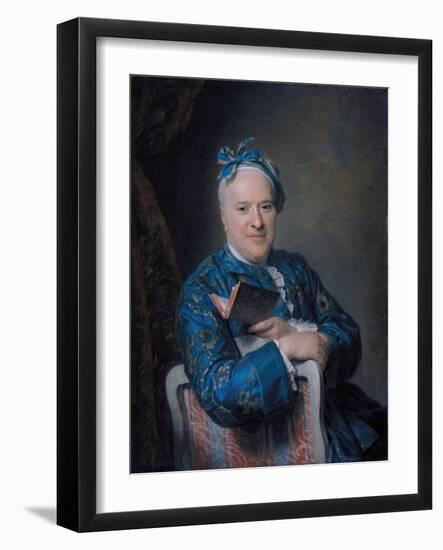 Portrait of Pierre-Louis Laideguive (1704-177)-Maurice Quentin de La Tour-Framed Giclee Print