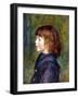 Portrait of Pierre Renoir in a Sailor Suit, 1890-Pierre-Auguste Renoir-Framed Giclee Print