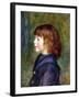 Portrait of Pierre Renoir in a Sailor Suit, 1890-Pierre-Auguste Renoir-Framed Giclee Print