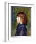 Portrait of Pierre Renoir in a Sailor Suit, 1890-Pierre-Auguste Renoir-Framed Premium Giclee Print