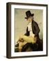 Portrait of Pierre Seriziat (1757-1847) the Artist's Brother-In-Law, 1795-Jacques-Louis David-Framed Giclee Print