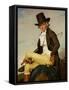 Portrait of Pierre Seriziat-Jacques-Louis David-Framed Stretched Canvas
