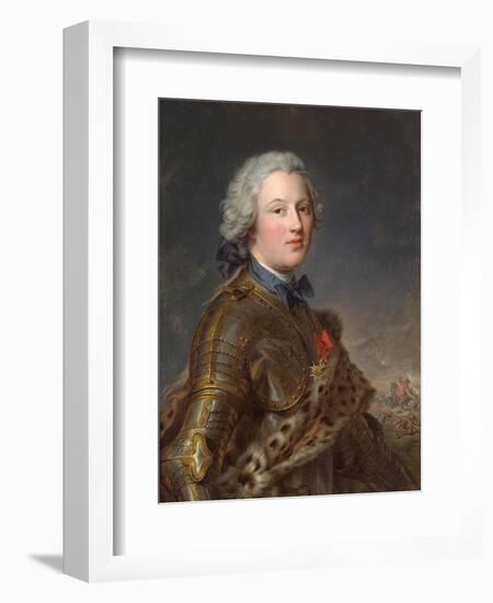 Portrait of Pierre Victor, Baron De Besenval De Brünstatt (1722-179), Second Half of the 18th C-Jean-Marc Nattier-Framed Giclee Print