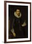 Portrait of Pieter Boudaen Courten-Salomon Mesdach-Framed Art Print