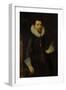 Portrait of Pieter Boudaen Courten-Salomon Mesdach-Framed Art Print