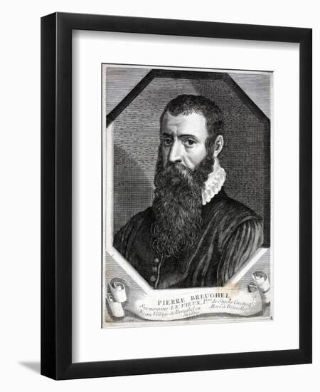 Portrait of Pieter Brueghel the Elder-null-Framed Giclee Print