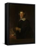 Portrait of Pieter Corneliszoon Hooft, Bailiff of Muiden, Historian and Poet-Joachim Von Sandrart-Framed Stretched Canvas