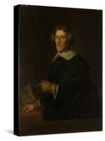 Portrait of Pieter Corneliszoon Hooft, Bailiff of Muiden, Historian and Poet-Joachim Von Sandrart-Stretched Canvas