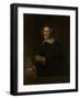 Portrait of Pieter Corneliszoon Hooft, Bailiff of Muiden, Historian and Poet-Joachim Von Sandrart-Framed Art Print