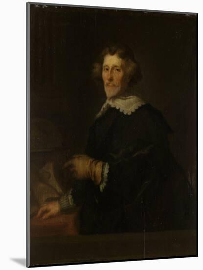 Portrait of Pieter Corneliszoon Hooft, Bailiff of Muiden, Historian and Poet-Joachim Von Sandrart-Mounted Art Print