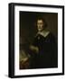 Portrait of Pieter Corneliszoon Hooft, Bailiff of Muiden, Historian and Poet-Joachim Von Sandrart-Framed Art Print