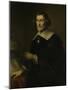 Portrait of Pieter Corneliszoon Hooft, Bailiff of Muiden, Historian and Poet-Joachim Von Sandrart-Mounted Art Print