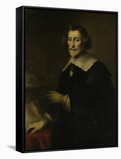 Portrait of Pieter Corneliszoon Hooft, Bailiff of Muiden, Historian and Poet-Joachim Von Sandrart-Framed Stretched Canvas