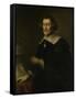 Portrait of Pieter Corneliszoon Hooft, Bailiff of Muiden, Historian and Poet-Joachim Von Sandrart-Framed Stretched Canvas