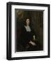 Portrait of Pieter De La Court-Abraham van den Tempel-Framed Art Print