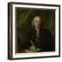 Portrait of Pieter Meijer, Publisher and Bookseller in Amsterdam-Hendrik Pothoven-Framed Art Print