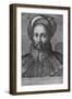 'Portrait of Pietro Aretino', c1517-Marcantonio Raimondi-Framed Giclee Print